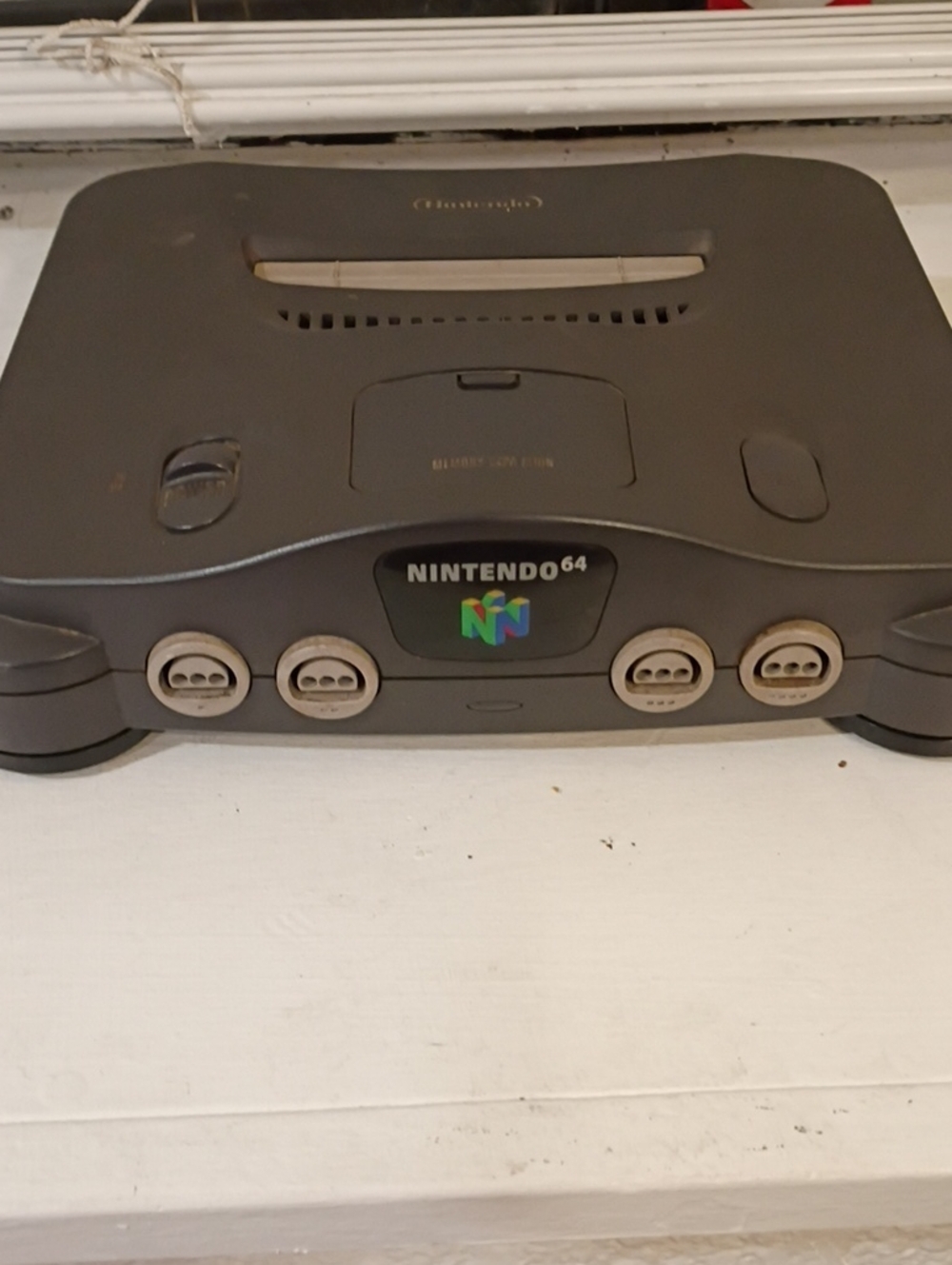 Nintendo 64 Console - Dark Gray with Cream Ports